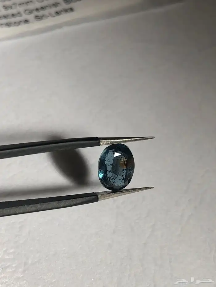 حجر الكيانيت الأزرق الرائع الجمال 2