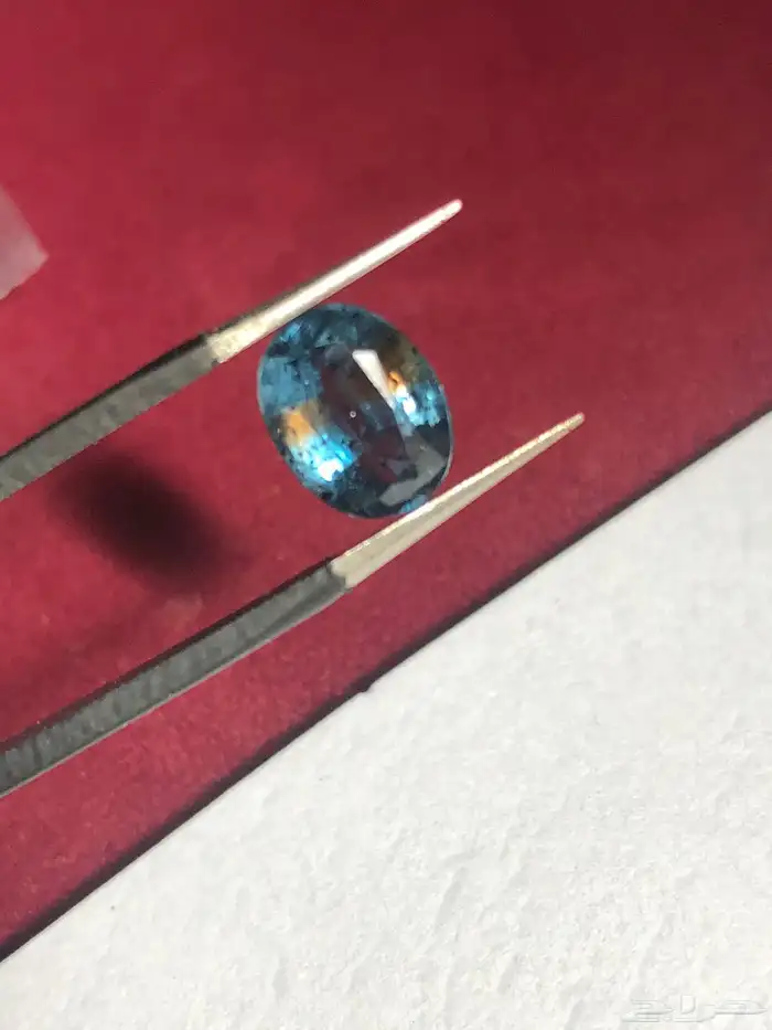 حجر الكيانيت الأزرق الرائع الجمال 5