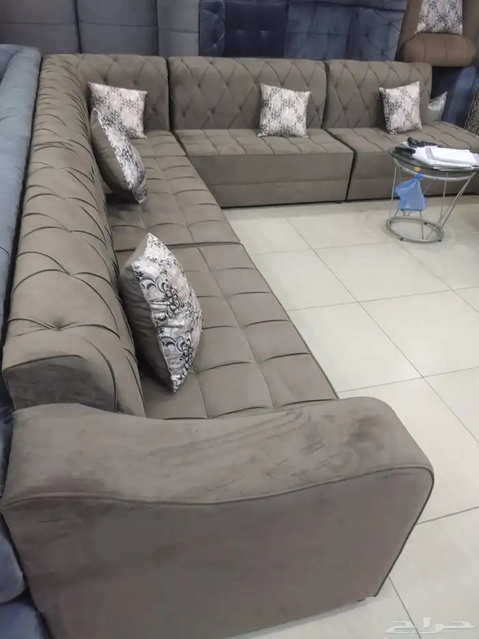 كنب حرف ال مقاس 3ونص في 3ونص شامل التوصيل ب1200 15