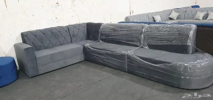 كنب حرف ال مقاس 3ونص في 3ونص شامل التوصيل ب1200 24