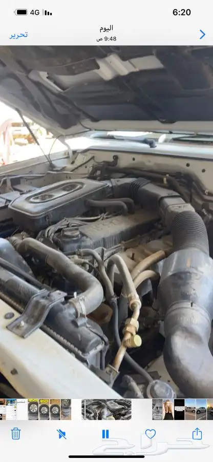 للبيع مكينه باترول حجم 4500 كبليتر و يوجد بخاخ 2