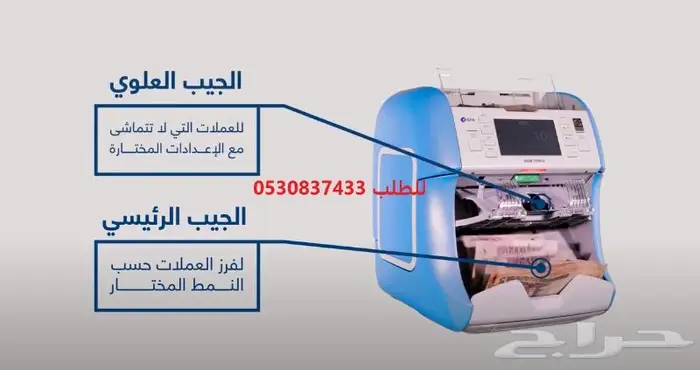 افضل مكينه عد النقود ماركه كيسان 3