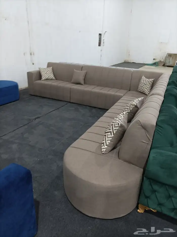 كنب حرف ال مقاس 3ونص في 3ونص شامل التوصيل ب1200 7