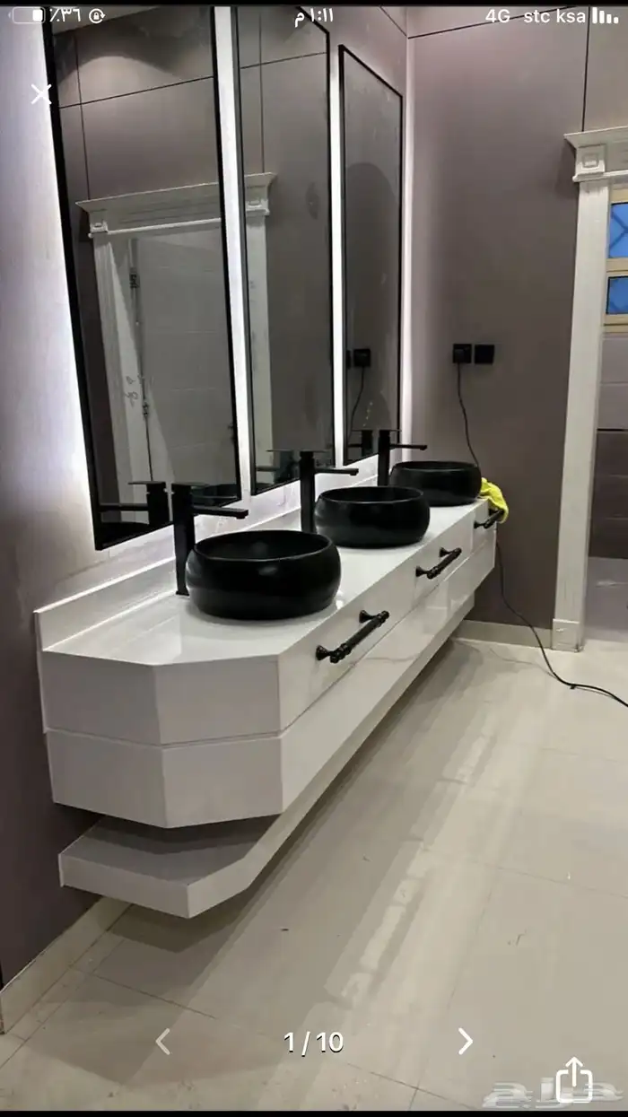 مغاسل رخام طبيعي وصناعة ومطبخ وطولات الانجاز ثلاث ايام 0