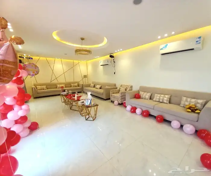 شاليه للايجار في شمال جدة استراحة شاليهات قسم قسمين مسبحين 5