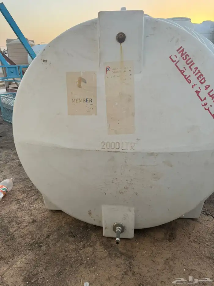 خزانين 2000الف التر للبيع العدد 2 5