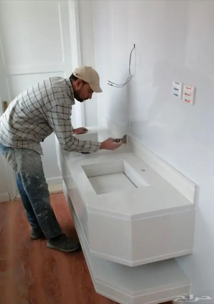 مغاسل رخام طبيعي وصناعة ومطبخ وطولات الانجاز ثلاث ايام 21