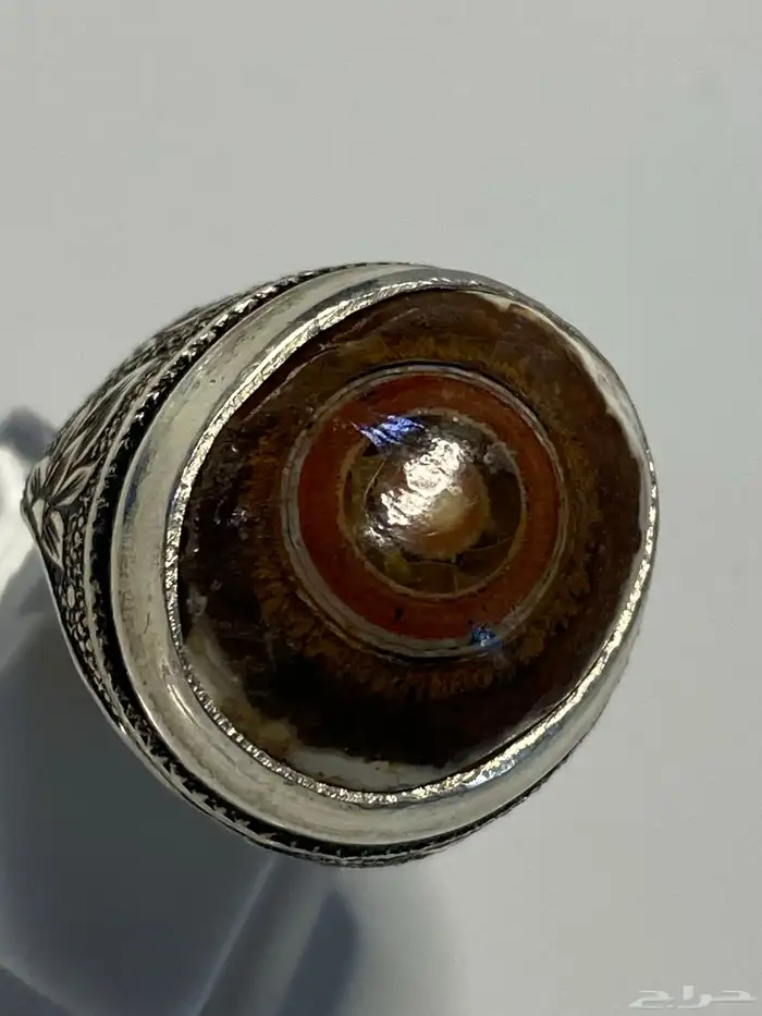 خاتم داودي يماني عين الذئب صياغة الوليف 0