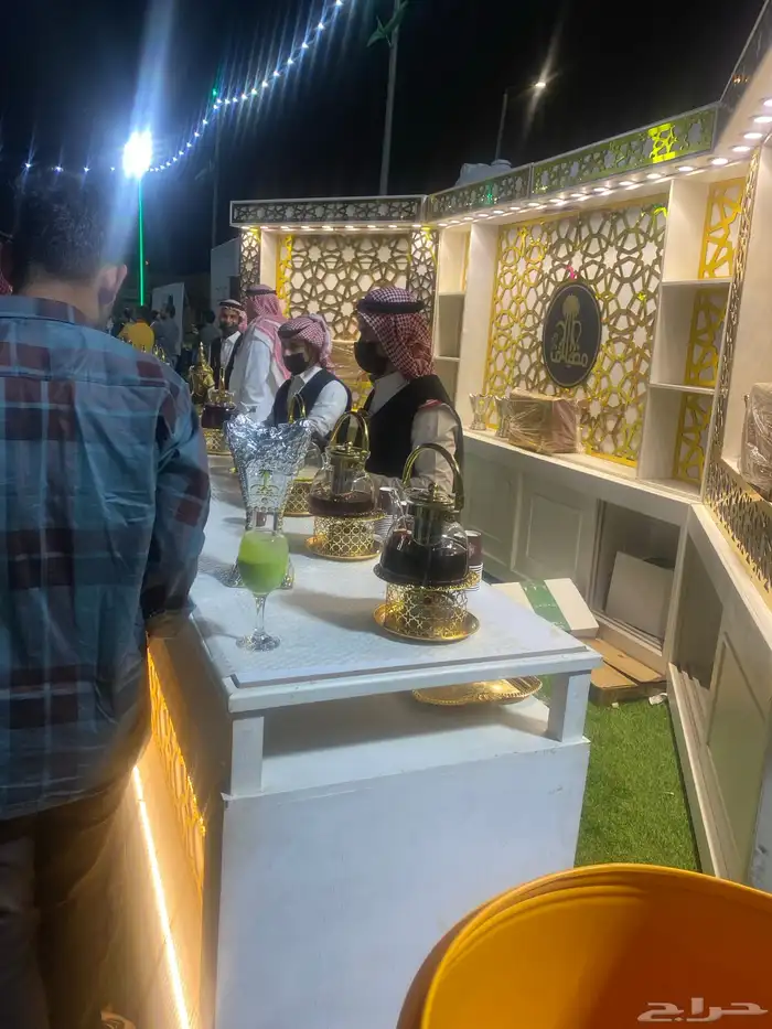 ضيافة زواج ركن الشاي عروض جبارة وشغل ما يحتاج 7