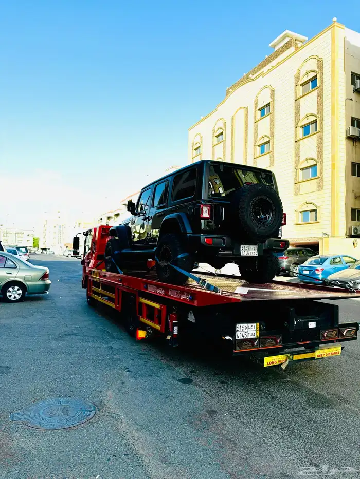 سطحة هيدروليك من الرياض الي جدة 2