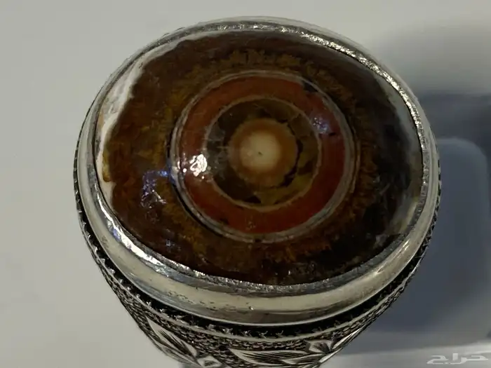 خاتم داودي يماني عين الذئب صياغة الوليف 4