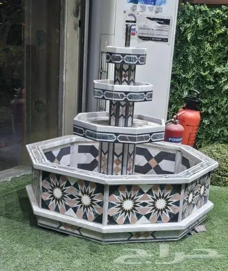 نافورة شامية نوافير رخام - نافوره بحرة شاميه 0