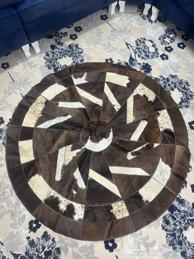 فرشه دائريه جلد طبيعي 0