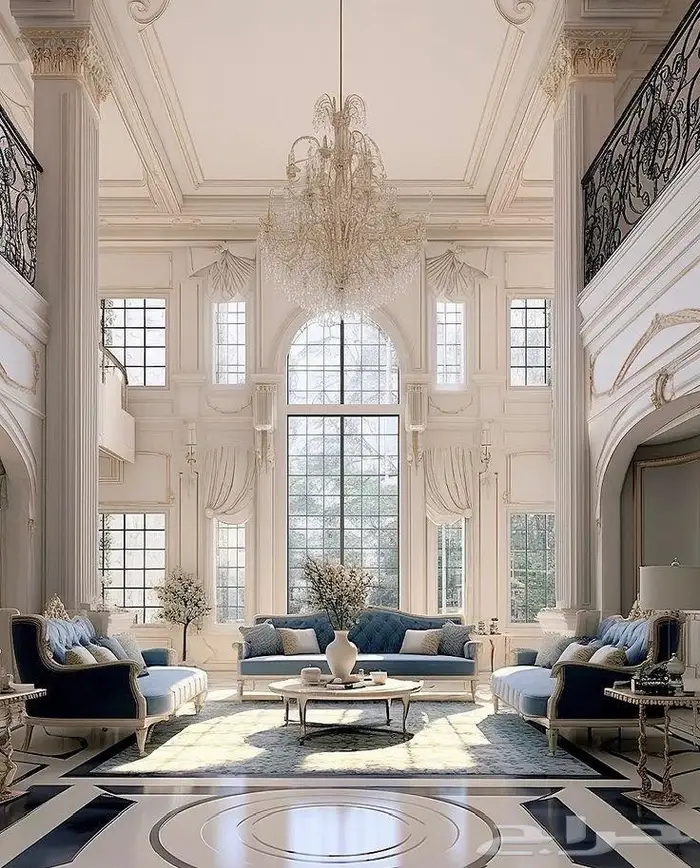 تصميم فلل واجهات حديثه خامات باقل تكلفه 11