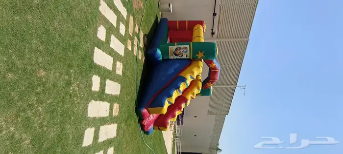 ملعب صابوني نطيطه زحاليق مائيه 4