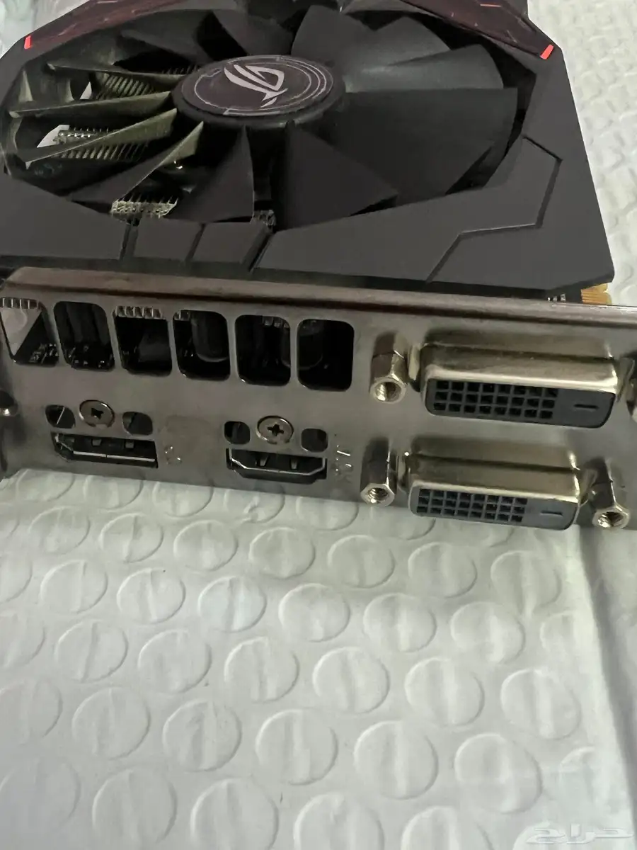 كرت شاشه Asus 1050 TI Strix نضيف 1