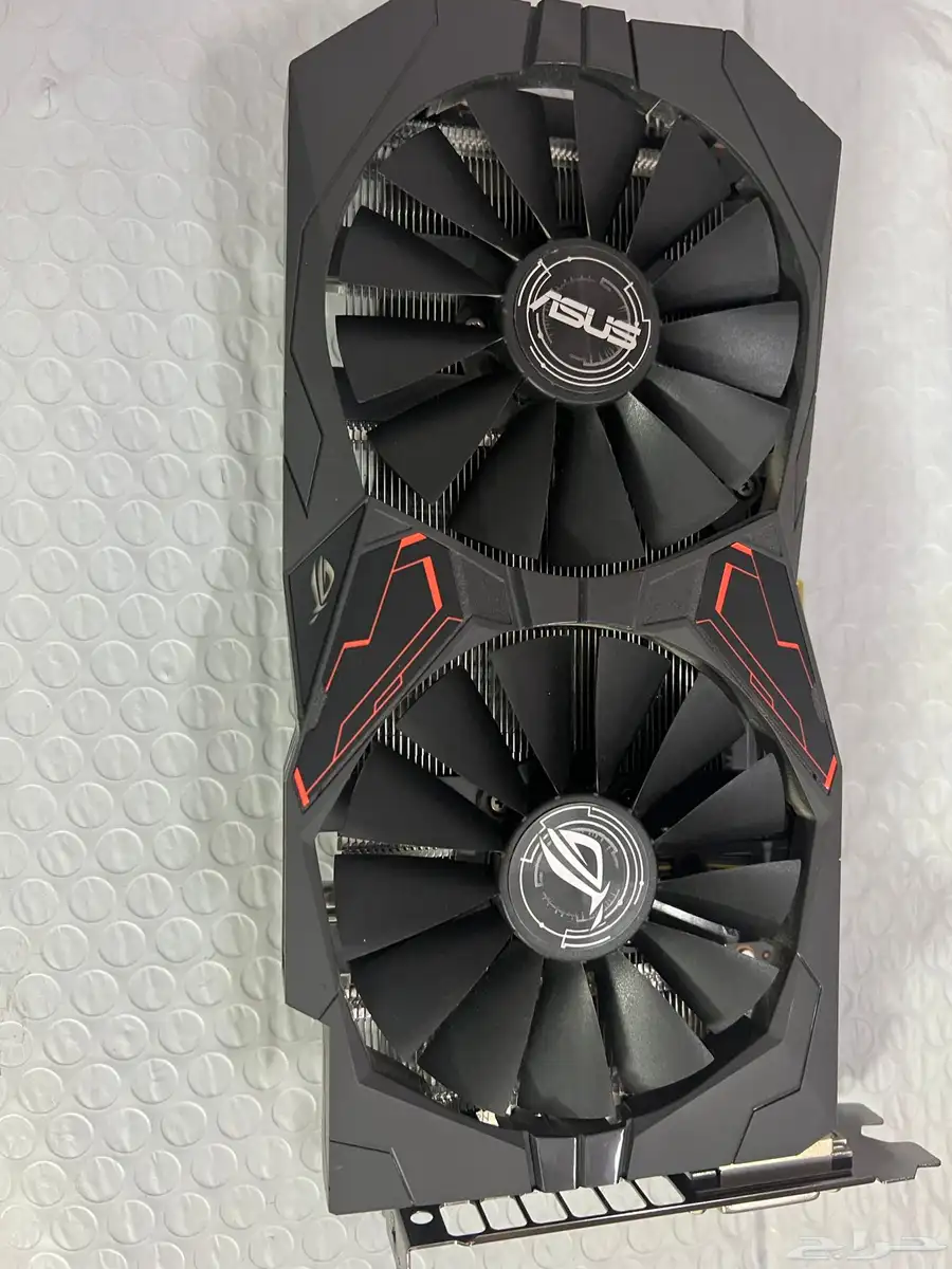 كرت شاشه Asus 1050 TI Strix نضيف 0