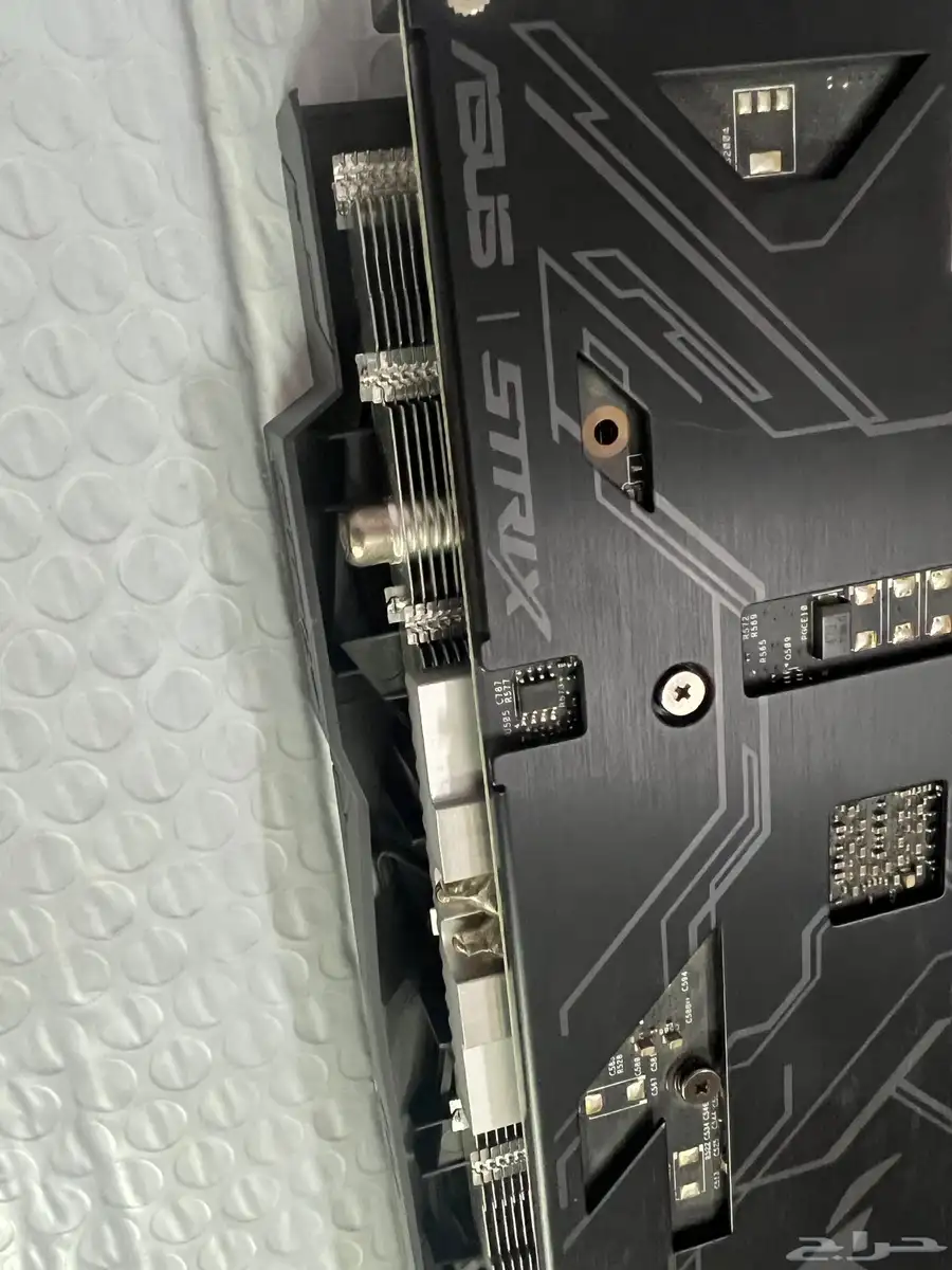 كرت شاشه Asus 1050 TI Strix نضيف 2