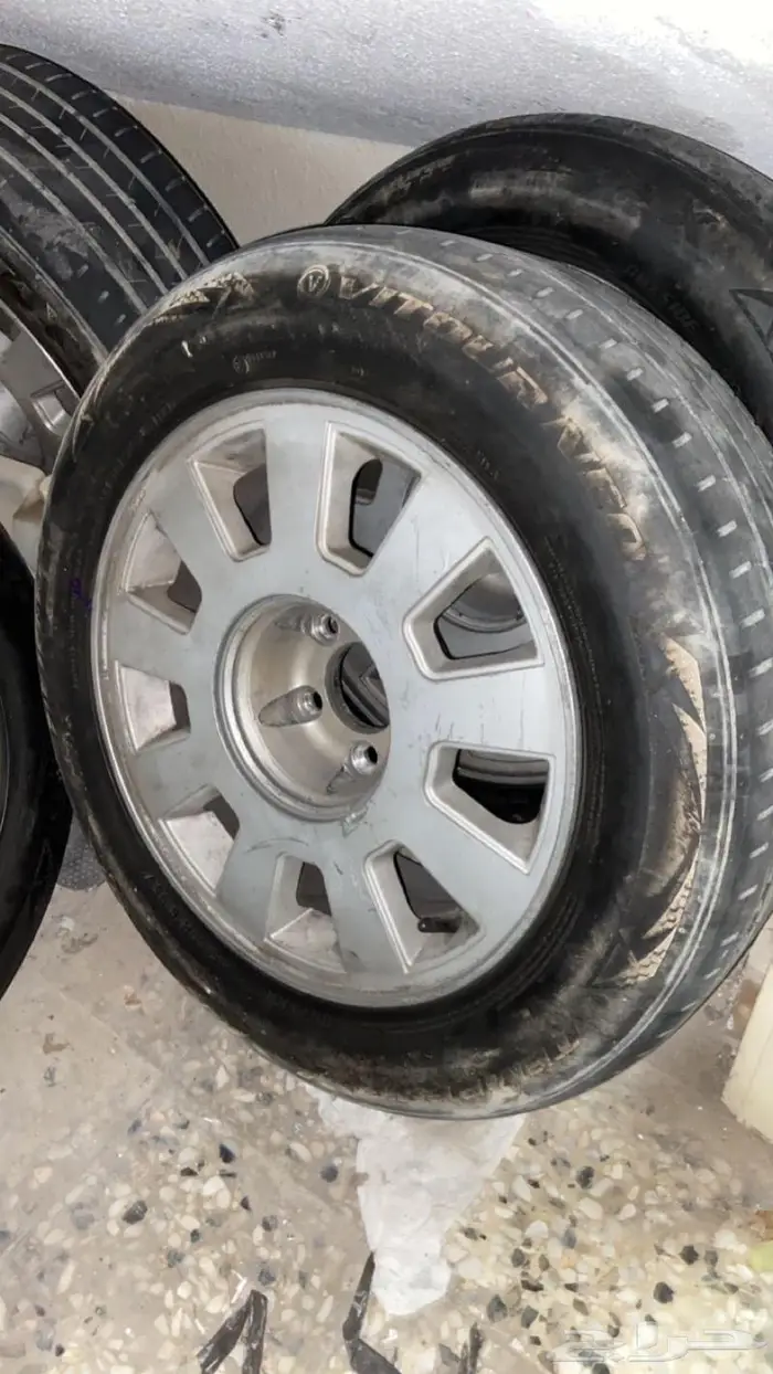 طقم كفرات 215-60-16 5