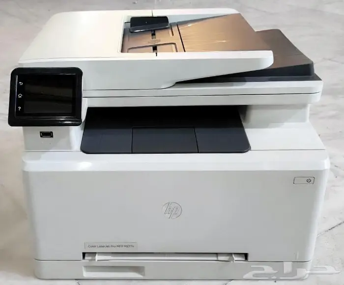 طابعة ليزرHP_شاملة_أسود وملون_موفرة للحبر_واي فاي_نظيفة جدآ 0