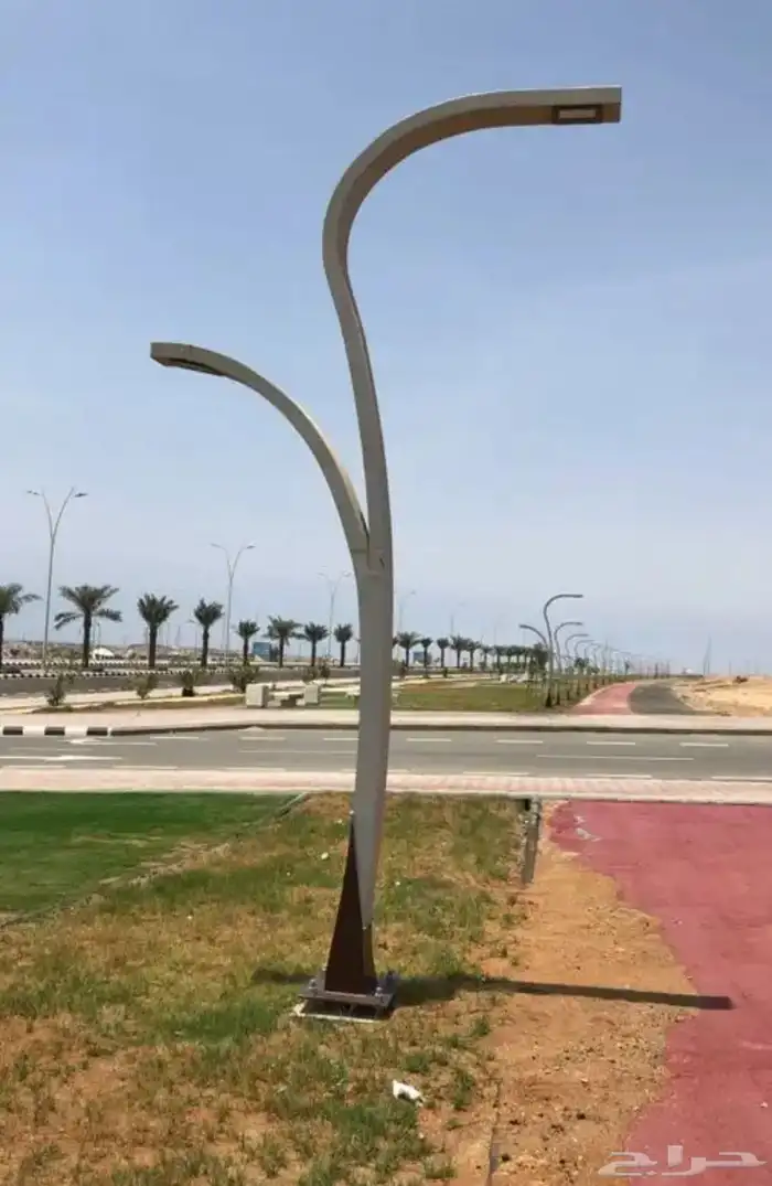 أعمدة اناره اسلامي ديكوري مضلع قص ليزر 49