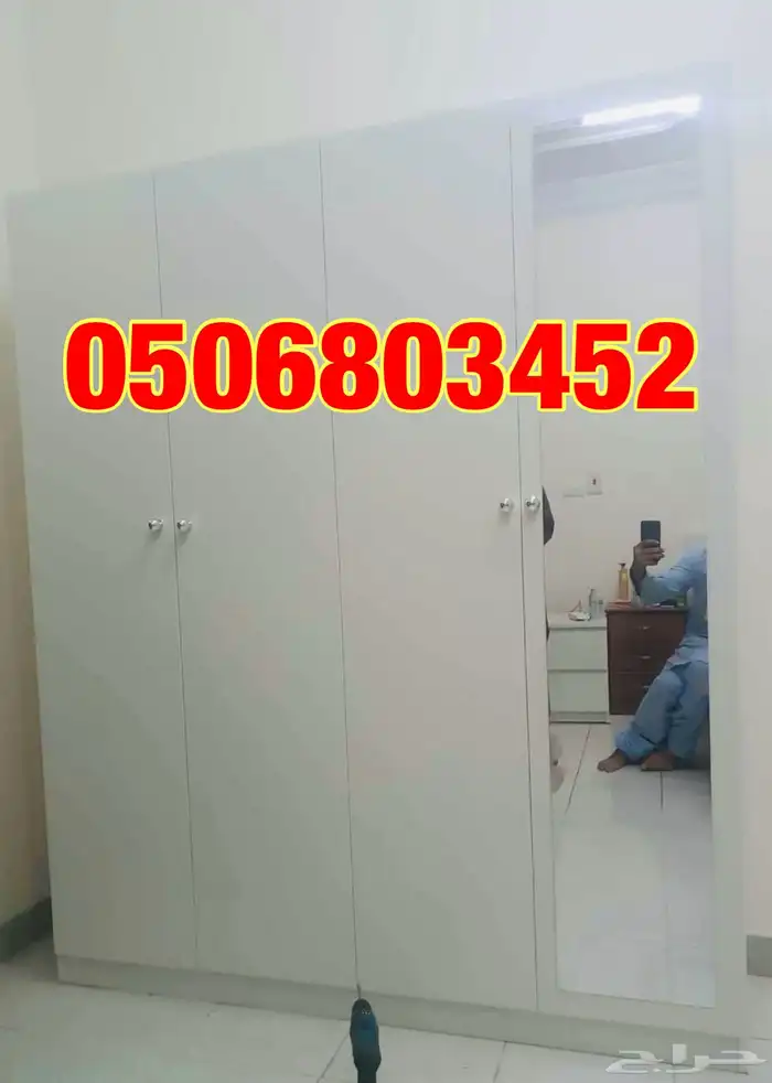 دواليب خشب جميع المقاسات 5