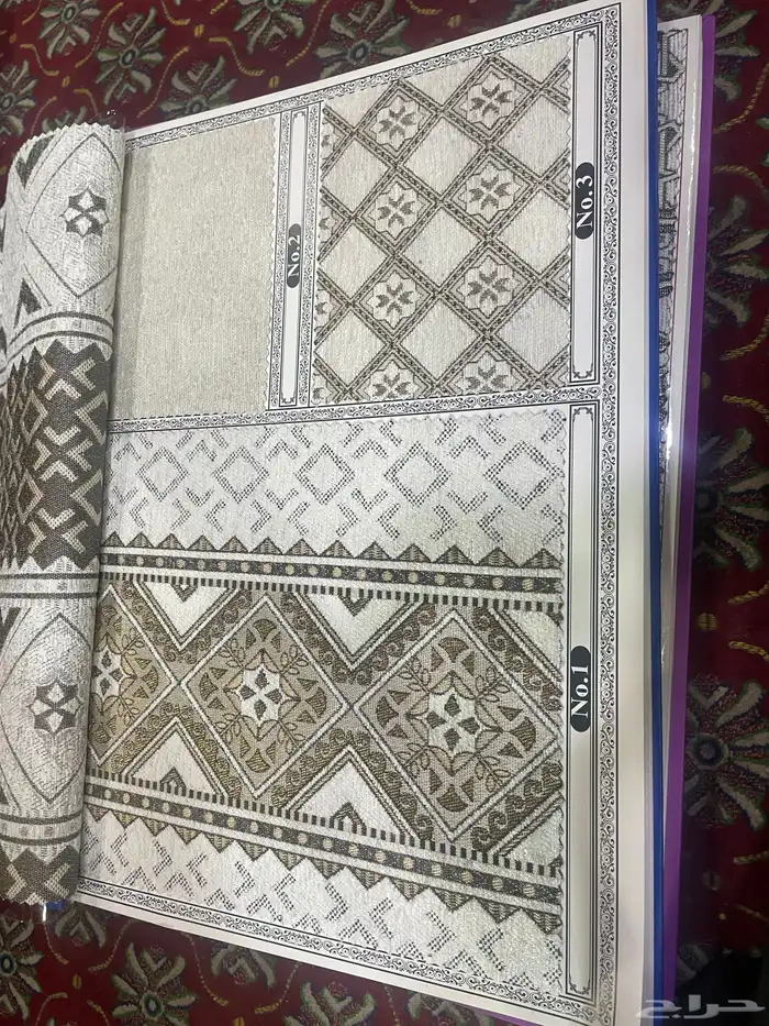 تلبيس قماش سدو داخلي وعازل مائي خارجي بيوت شعر ملكي 19