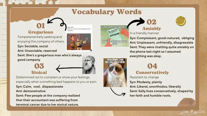 تصميم وترتيب العروض التقديمية Organizing PowerPoints 3