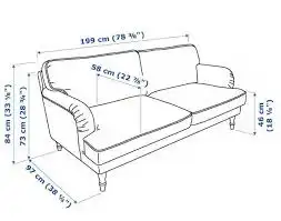 كنبه ايكيا 1