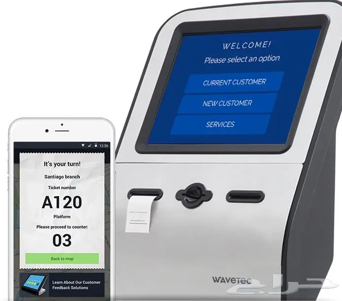 جهاز تنظيم الصفوف.سيستم انتظار عملاء نظام صفوف الانتظار 3