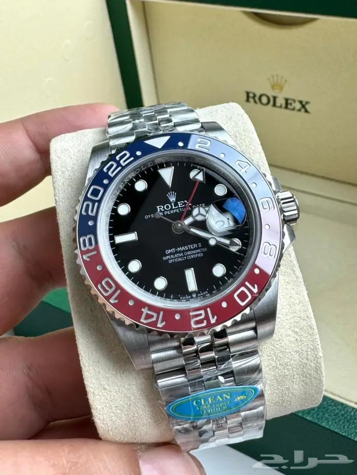 ساعات روليكس بيبسي وموديلا متعددة سوبر ماستر 4