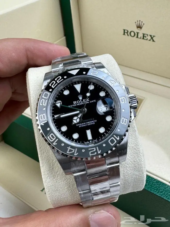 ساعات روليكس بيبسي وموديلا متعددة سوبر ماستر 25