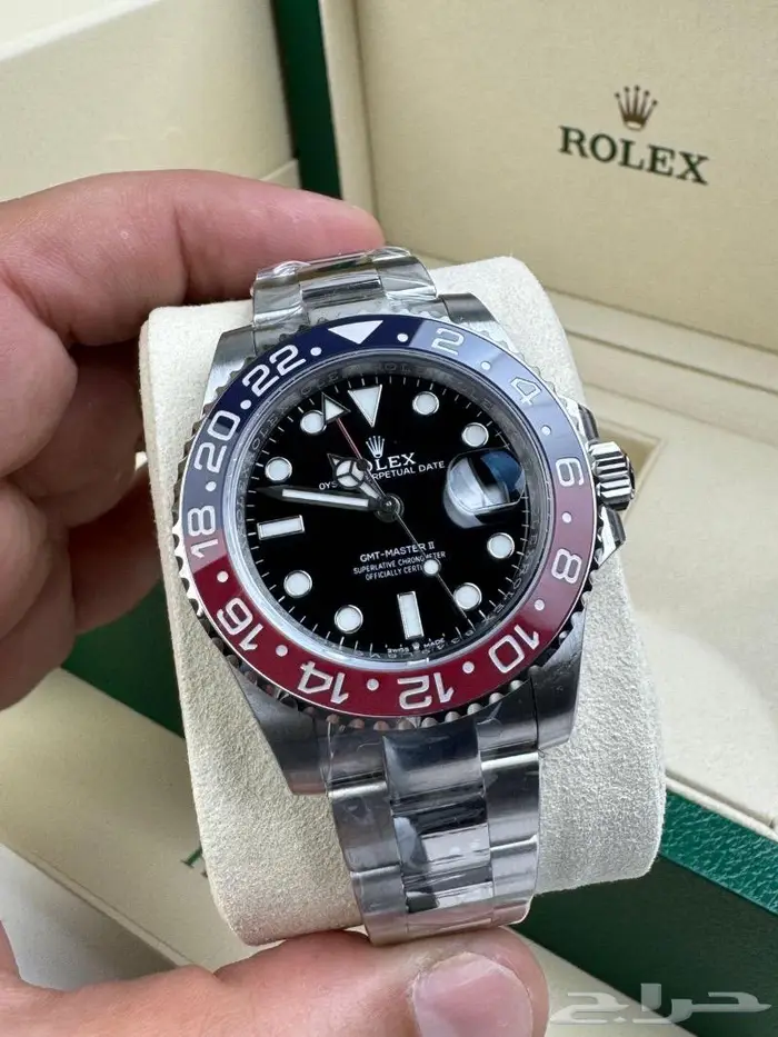 ساعات روليكس بيبسي وموديلا متعددة سوبر ماستر 26