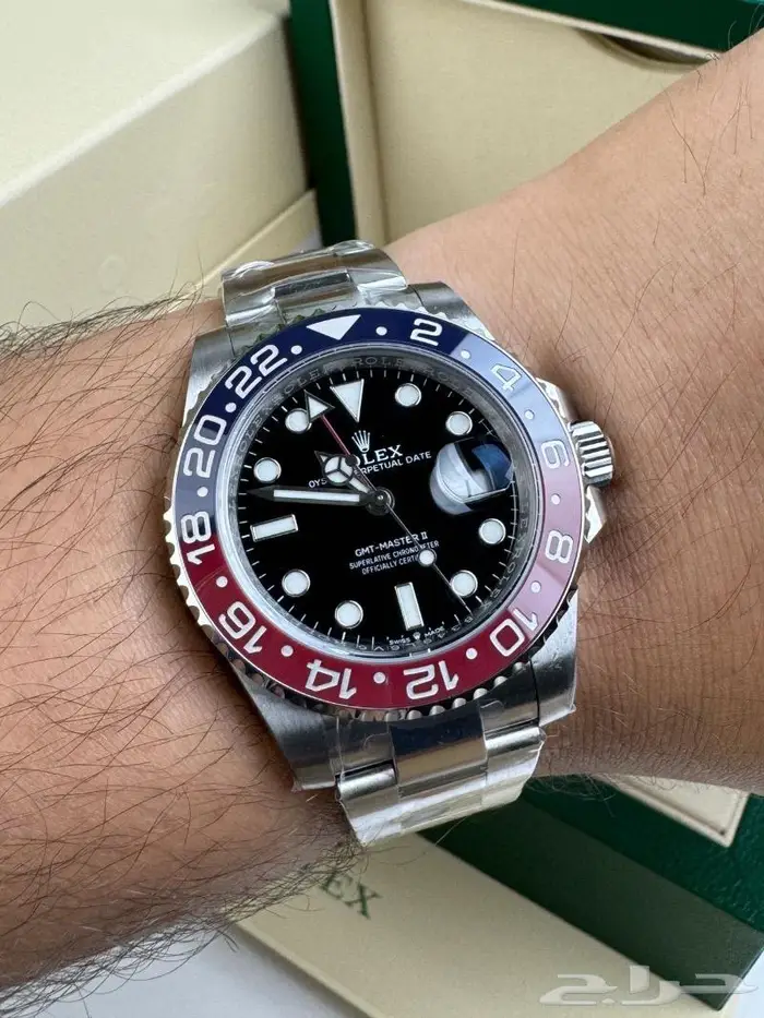 ساعات روليكس بيبسي وموديلا متعددة سوبر ماستر 34