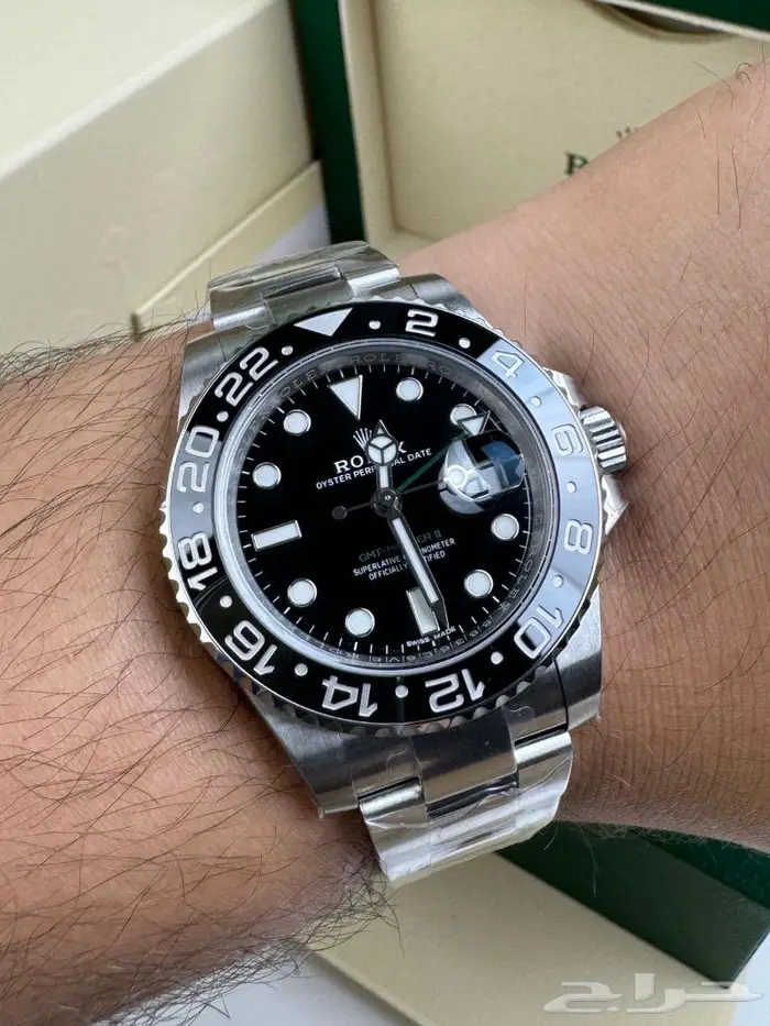 ساعات روليكس بيبسي وموديلا متعددة سوبر ماستر 36