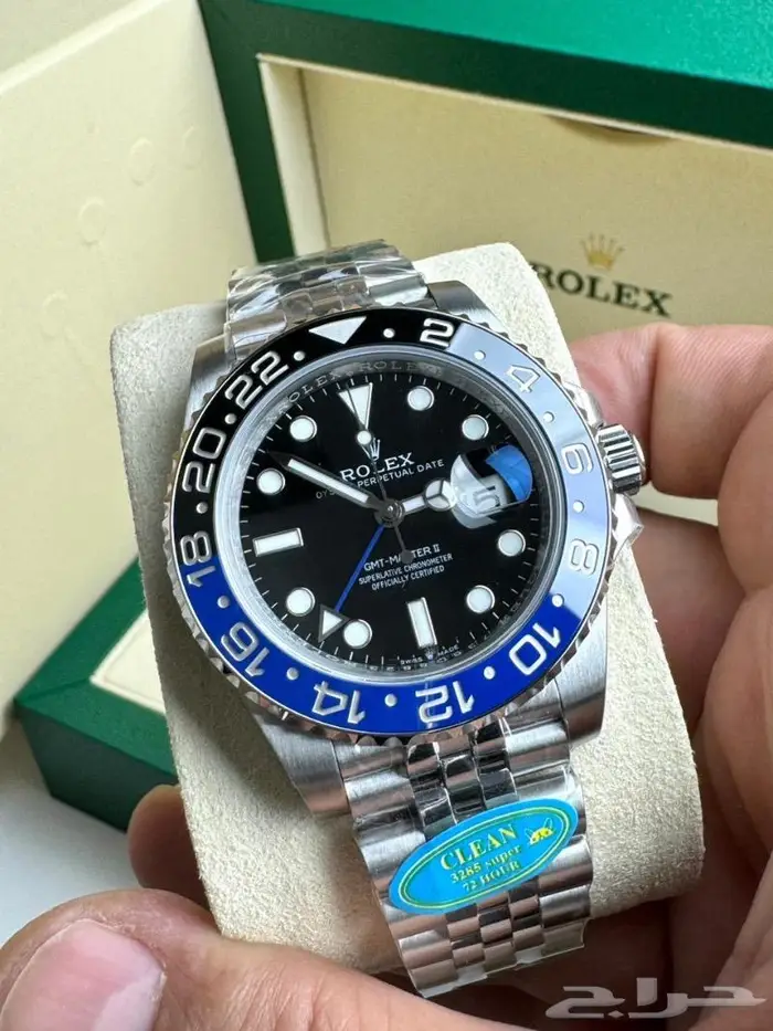 ساعات روليكس بيبسي وموديلا متعددة سوبر ماستر 16