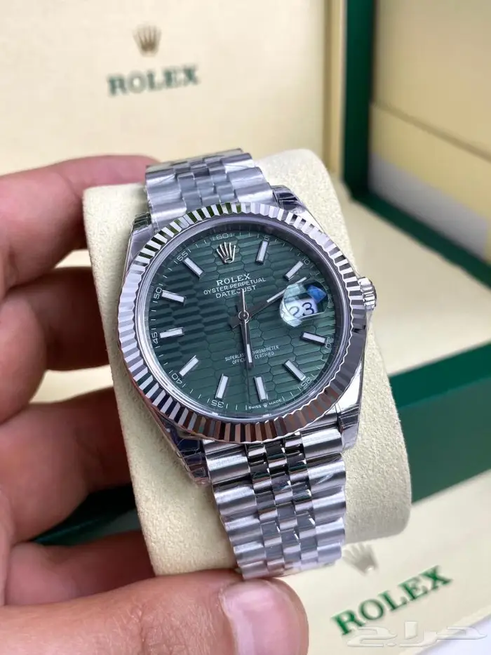 ساعات روليكس بيبسي وموديلا متعددة سوبر ماستر 91