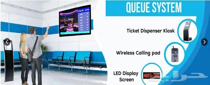 جهاز تنظيم الصفوف.سيستم انتظار عملاء نظام صفوف الانتظار 7