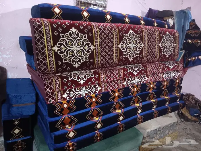 كنب جلسة عرضية تفصيل مجلس عربية جدة 0