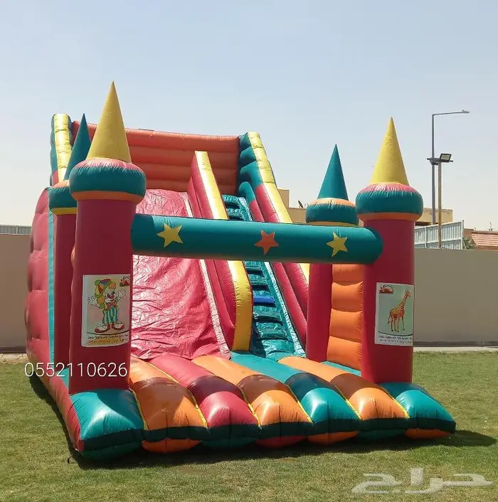 نطيطات زحليقه مائيه نطيطه ملعب صابوني 1