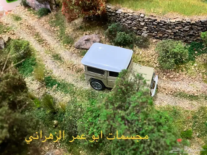 مجسم احترافي لوادي من الباحة 10