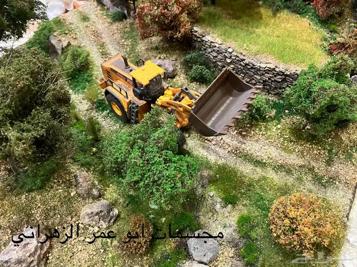 مجسم احترافي لوادي من الباحة 9