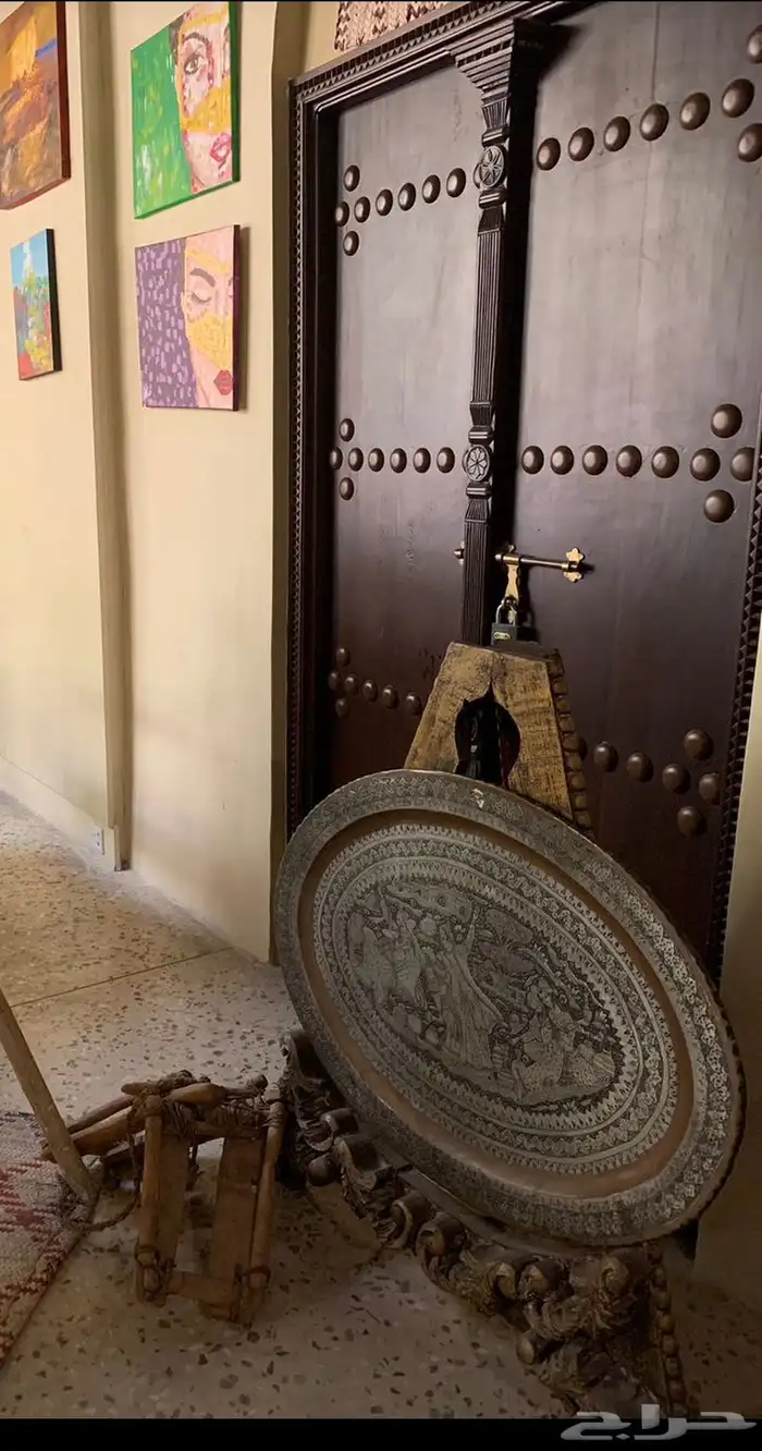 مزاليج وطقاقات ابواب خشب تراثية نحاس هندي 3