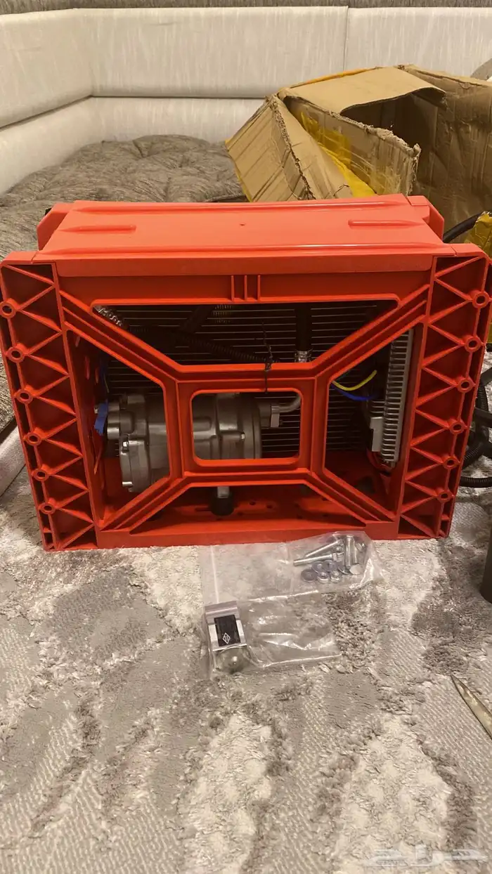 مكيف اسبلت 12V للسطحات والكرفات والشد والتريلات ونقل 1