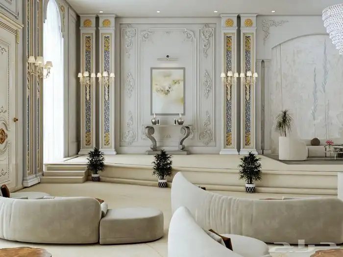 تصميم داخلي وخارجي تصميم قاعة افراح 1