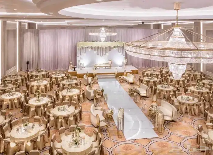 تصميم داخلي وخارجي تصميم قاعة افراح 11