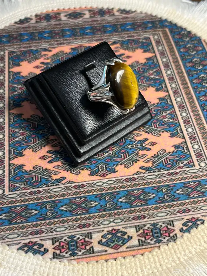 خاتم عين النمر صياغه عرفان وفيه صياغه تركيه 5