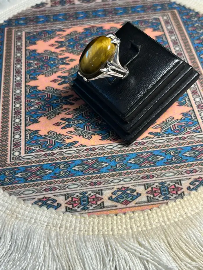 خاتم عين النمر صياغه عرفان وفيه صياغه تركيه 3