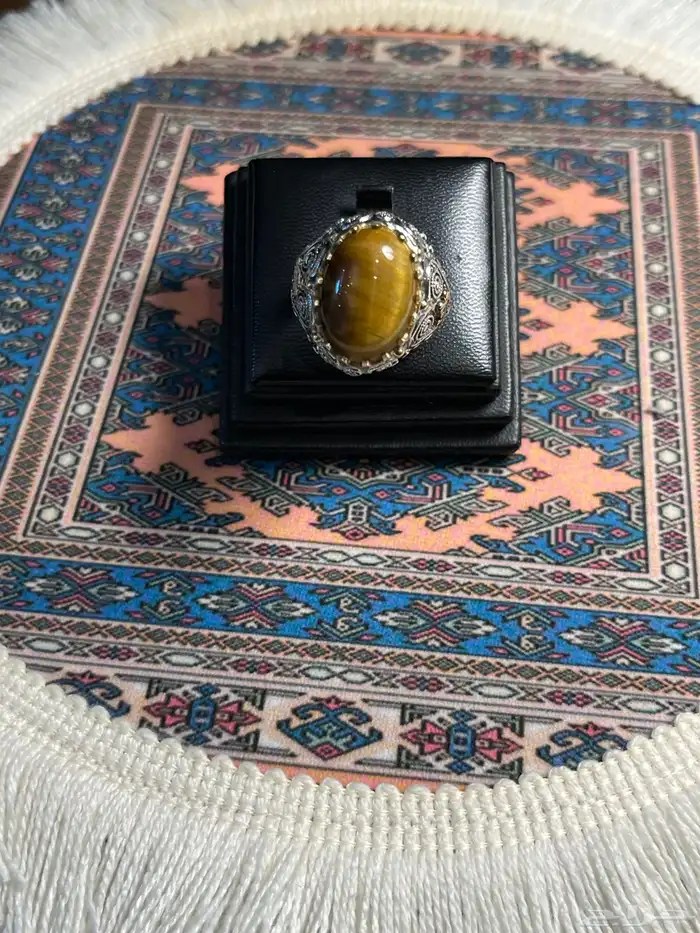 خاتم عين النمر صياغه عرفان وفيه صياغه تركيه 2