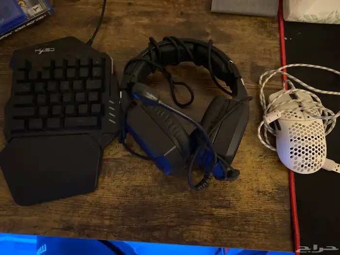 كيبورد RGB و ماوس RGB و سماعه RGB 0